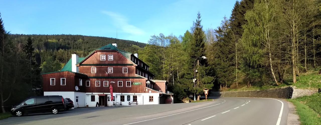 Hotel Alba Destne v Orlickych horach Exteriör bild