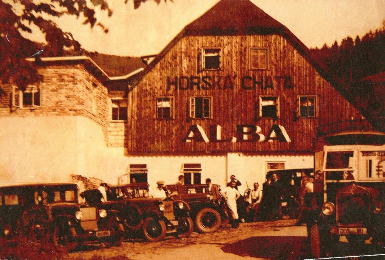 Hotel Alba Destne v Orlickych horach Exteriör bild