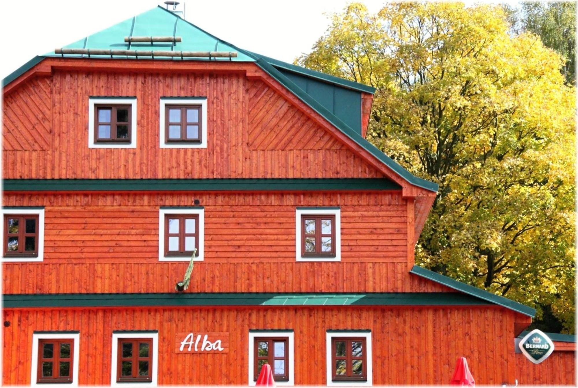 Hotel Alba Destne v Orlickych horach Exteriör bild